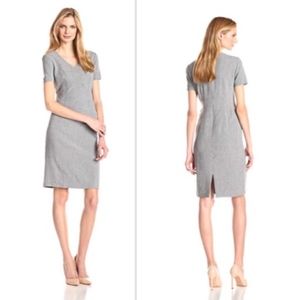 Anne Klein Sheath Work Dress Gray NWOT, 14
